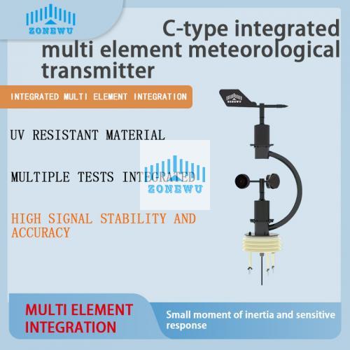 C-type integrated multi element meteorological transmitter