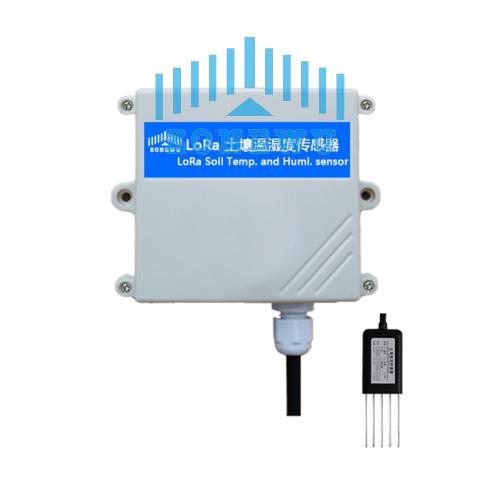 LoRa soil temperature and humidity sensor