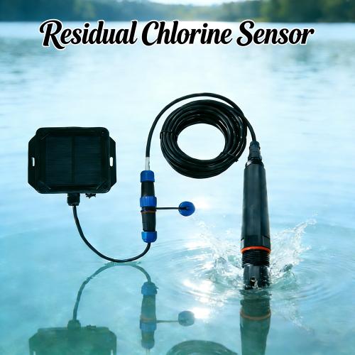 LoRa Solar Water Quality Residual Chlorine Sensor 
