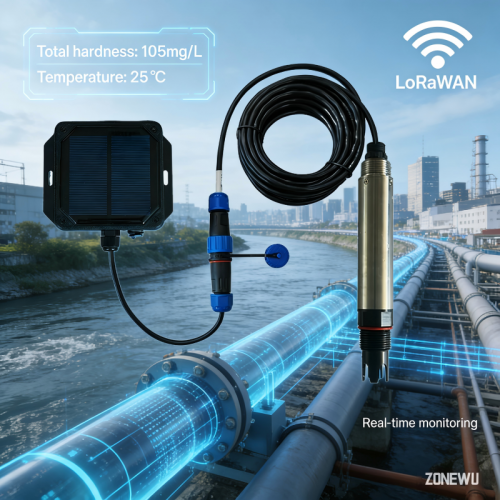 LoRa Solar Water Quality Total Hardness Sensor