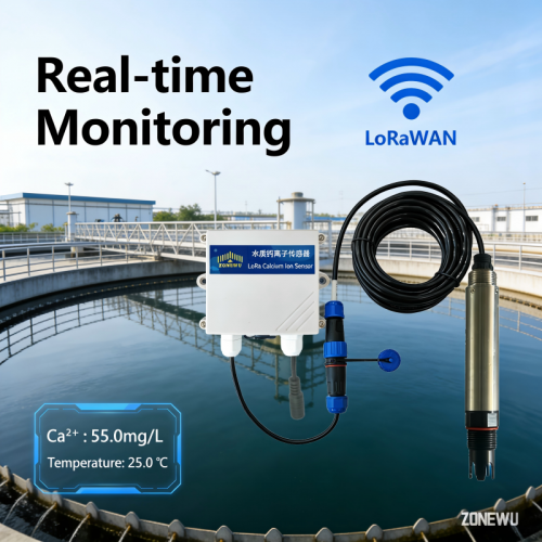 LoRa Water Quality Ca2+ Ion Sensor