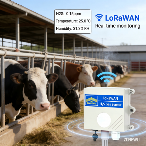 LoRaWAN H2S Gas Sensor 