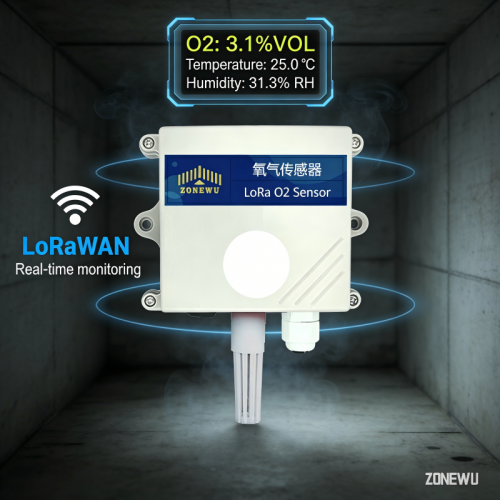 LoRaWAN Oxygen (O2) sensor